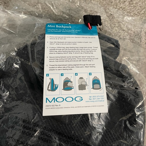 MOOG🎒Medical Feeding Pump Backpack - Picture 3 of 7